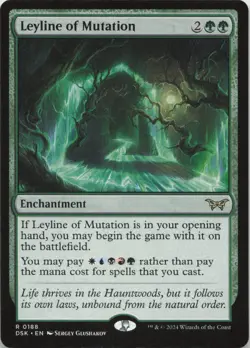 Leyline of Mutation R Duskmourn: House of Horror 188 LP MTG - Image 1