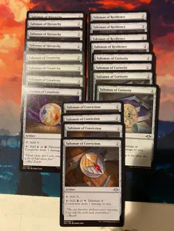 MTG Modern Horizons 1 Talisman Lot of 20. A Full Play Set of All Four Talisman - Image 1