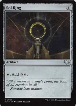 Sol Ring U Commander: Edge of Eternities 57 NM MTG - Image 1