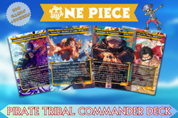 One Piece Pirate Commander MTG Alt-Art Deck. Ready to Play! - Image 1