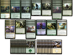 ELITE Green White Werewolf Deck - Wolf - 60 Card - Ready to Play - MTG NM/M! - Image 1