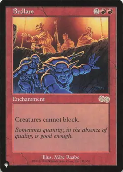Bedlam R The List Reprints 175/350 - LP MTG - Image 1
