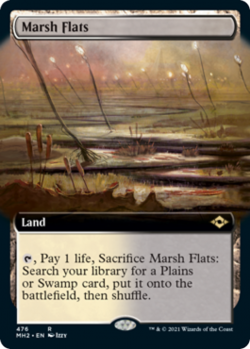 Magic MTG - Marsh Flats - Horizons du Modern 2 Extras - MINT/NMINT - EN - Image 1