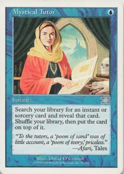 Mystical Tutor U Classic Sixth Edition 83 - LP MTG - Image 1