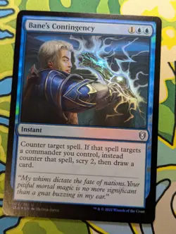 Bane's Contingency - CLB - 057/361 - MTG - TCG Card - FOIL - Image 1
