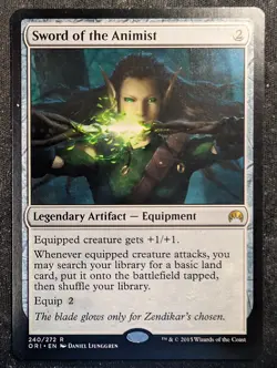 Sword of the Animist - Origins (MTG) - Image 1