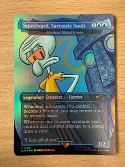 Squidward, Sarcastic Snob (Grazilaxx, Illithid Scholar) SECRET LAIR - Magic - Image 1