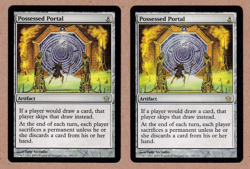MTG - 2X Possessed Portal X2 - Fifth Dawn - Rare VF/EX - 2 Card Set - Image 1
