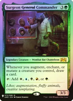 Surgeon General Commander FOIL - 072/096 - Mythic - Unfinity UND MTG - Image 1