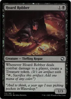 Hoard Robber - FOIL - C Adventures in the Forgotten Realms 110 - MTG - Image 1