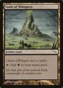 RUSH ENGLISH Mirrodin - Vault of Whispers [EX/NM] MTG magic MRD - Image 1