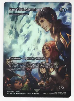 MTG Final Fantasy Through The Ages Foil #0030 Vana'diel Adventurers - Image 1
