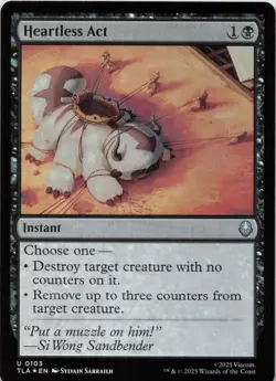 Heartless Act - FOIL - U Avatar: The Last Airbender 103 - MTG - Image 1