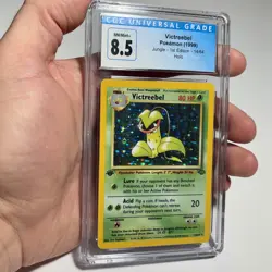CGC 8.5 1st Edition Victreebel Holo 14/64, 1999 Pokemon Jungle English - Image 1