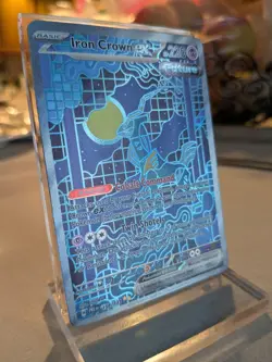 Iron Crown ex 158/131 PRE Prismatic Evolutions Special Illustration Pokemon NM - Image 2