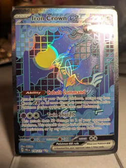 Iron Crown ex 158/131 PRE Prismatic Evolutions Special Illustration Pokemon NM - Image 3