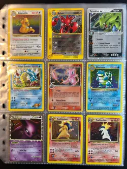 Lot of 90 ALL HOLO Vintage Pokemon Card Binder Collection - Image 2
