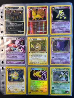 Lot of 90 ALL HOLO Vintage Pokemon Card Binder Collection - Image 4