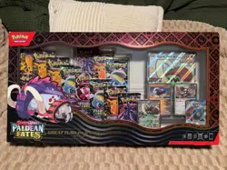 Pokemon TCG Paldean Fates Great Tusk ex & Iron Treads ex Premium Collection |NEW - Image 1