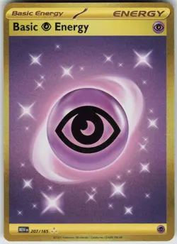 Pokemon Basic Psychic Energy - 207/165 SV: Scarlet & Violet 151 Hyper Rare NM - Image 1