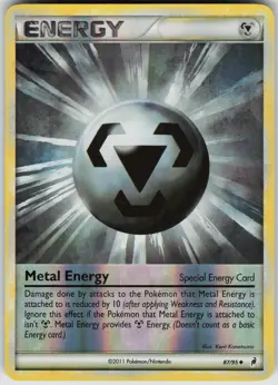 Pokemon Metal Energy (Special) 87/95 Call of Legends Uncommon NM - Image 1