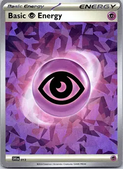 Pokemon SVE: Scarlet & Violet Energies Basic Psychic Energy (Cracked Ice Holo) - Image 1