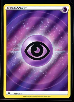 2021 Sword & Shield - Crown Zenith Psychic Energy #232 Holo Textured Pokemon - Image 1