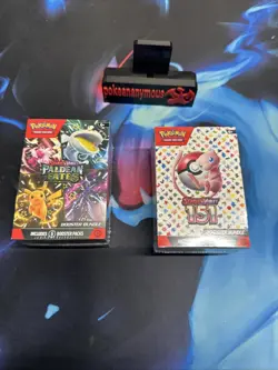 Pokemon Tcg Sealed Booster Bundles 151 , Paldean Fates Lot Of 2 - Image 1
