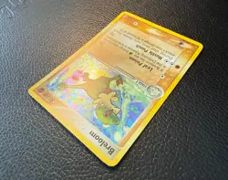 2005 POKEMON TCG BRELOOM EX DEOXYS HOLO 3/107 NM+ - Image 4