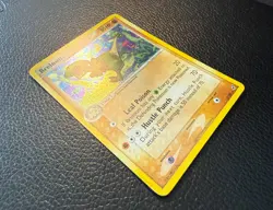 2005 POKEMON TCG BRELOOM EX DEOXYS HOLO 3/107 NM+ - Image 5