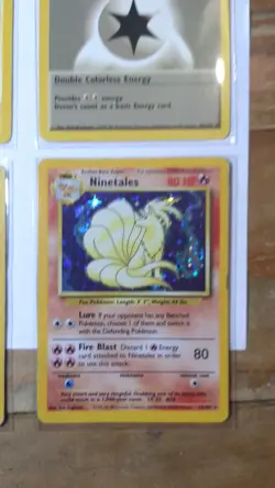 Pokemon Bundle of 4 Vintage Base Set Cards 1999 Rare Holo - Image 2