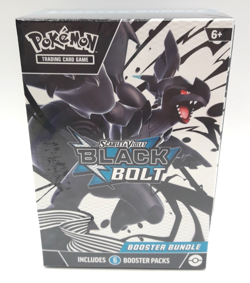 Pokemon TCG Scarlet and Violet BLACK BOLT Booster Bundle 6 packs NEW - Image 1