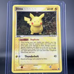 Ditto Pikachu 39/113 Pokemon TCG - Delta Species (NM) - Image 3