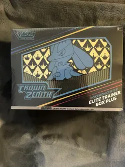 Pokemon Center Exclusive Crown Zenith ETB Elite Trainer Box Sealed Read - Image 1