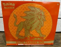 2017 RELEASE! SEALED, NEW POKEMON ELITE TRAINER BOX SUN AND MOON ETB! - Image 1