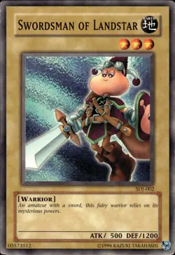 Swordsman Of Landstar - SDJ-002 - MP - YuGiOh - Image 1