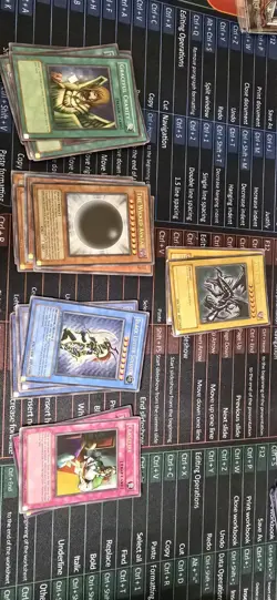 Yu-Gi-Oh Vintage Trading Card Lot - Image 1