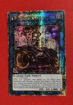 Yugioh! I:P Masquerena 1st Edition Quarter Century Secret Rare RA02-EN042 NM - Image 1