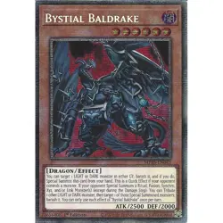 Yu-Gi-Oh Bystial Baldrake MP25-EN045 Starlight Rare 1st Edition - Image 1