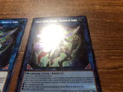 Yugioh Black Luster Soldier - Soldier Of Chaos BLHR-EN046 & ES01-AE046 - NM - Image 4
