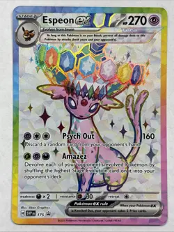 Espeon EX SVP175 Sv: Scarlet & Violet Promo Cards Holo NM - Image 1