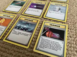 1999 Pokemon Unlimited Base Set Trainer Card Bundle, x12 Unique Cards Joblot GC - Image 4