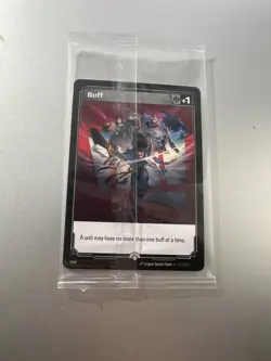 Riftbound Fist Bump Buff Double Sided Promo Card (EXCLUSIVE) Riot - Image 2