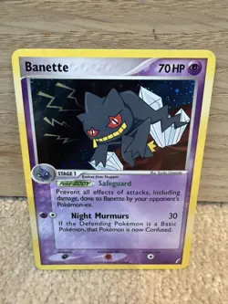 Banette Holo Ex Crystal Guardians Pokemon Card 1/100 - Image 1