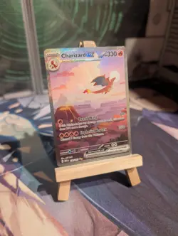 Pokemon Charizard EX Holo TCG Card 199/165 Scarlet & Violet 151 Series - Image 2