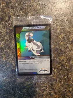 Avatar Last Airbender Appa's Wild Ride Promo Upper Deck QuickStrike Trading Card - Image 1