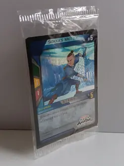 NEW Avatar Last Airbender Sokka's Mettle Promo Upper Deck QuickStrike Foil Card - Image 3