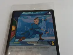 NEW Avatar Last Airbender Sokka's Mettle Promo Upper Deck QuickStrike Foil Card - Image 4