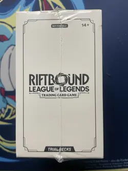 Riftbound League of Legends Trading Card Game Trial Deck Sealed Box - Image 1