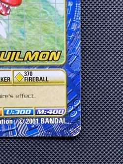 BO-163 Guilmon Digimon Card Digi-Battle Series 4 2001 Bandai - Image 4